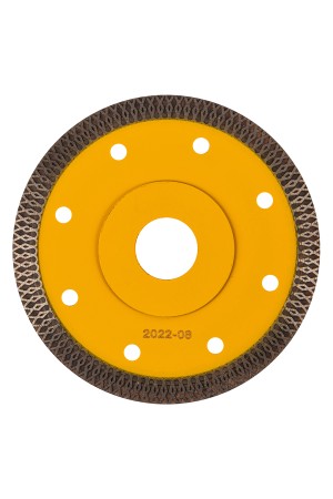 Диск алмазный отрезной 115 х 22,2мм, сплошной, супертонкий, горячий пресс, сухой/мокрый рез// Denzel
