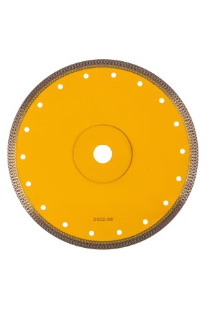 Диск алмазный отрезной 230 х 22,2мм, сплошной, супертонкий, горячий пресс, сухой/мокрый рез// Denzel