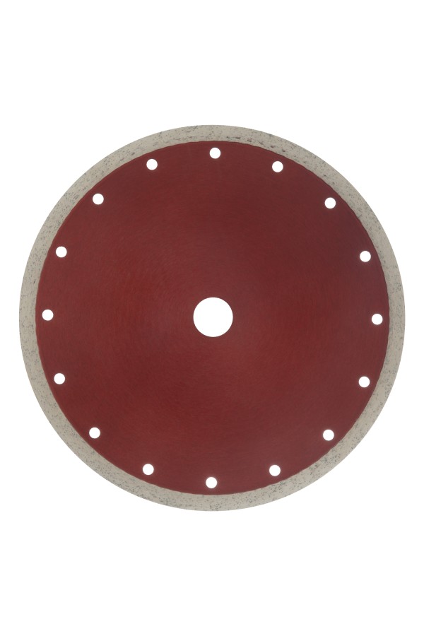 Диск алмазный, отрезной сплошной, 230 х 22.2 мм, тонкий, мокрая резка Matrix Professional