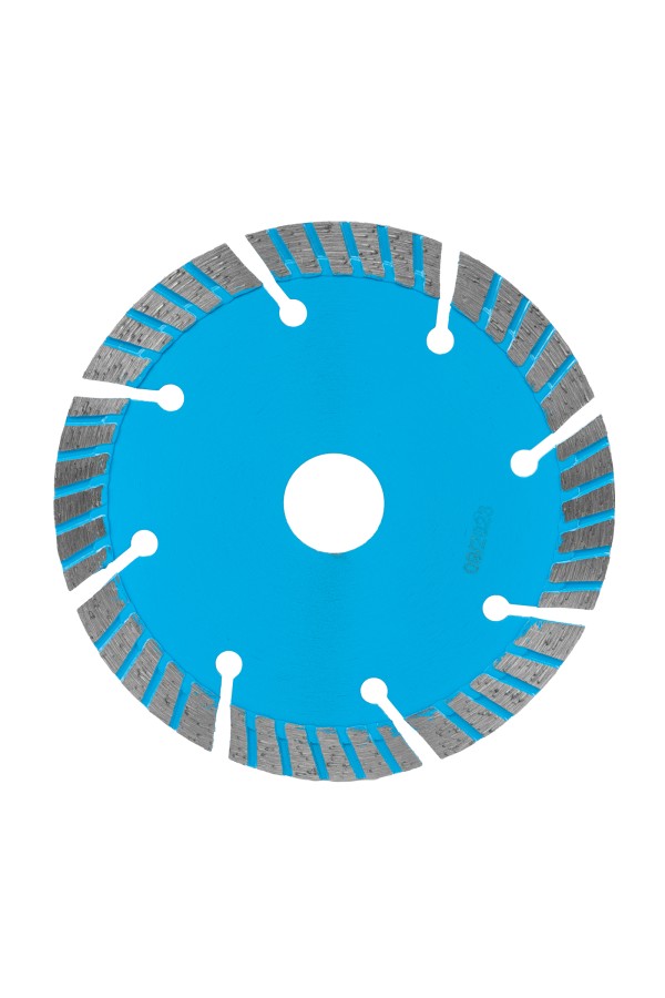 Диск алмазный, Турбо-сегментный 125 х 22.2 мм, сухая резка Барс