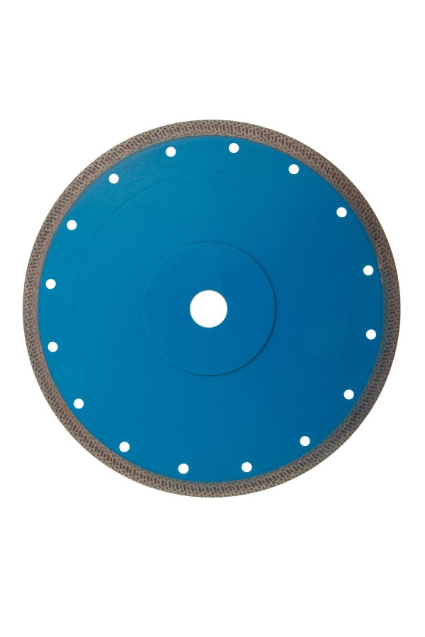 Диск алмазный, сплошной 230 х 22.2 мм, тонкий, сухая/мокрая резка Барс