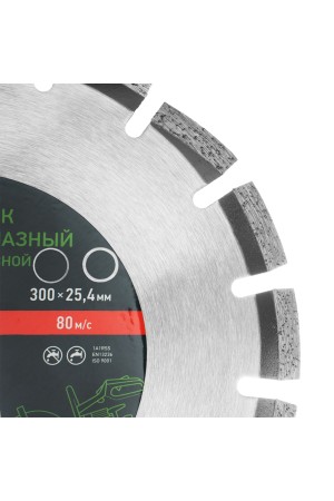 Диск алмазный 300 х 25.4 мм, 