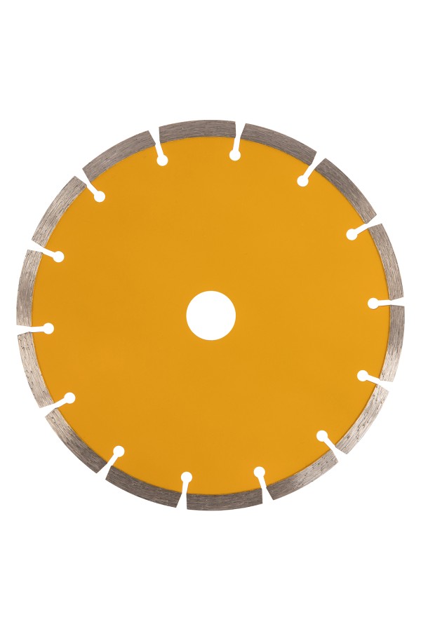 Диск алмазный, отрезной сегментный, 180 х 22.2 мм, сухая резка Denzel