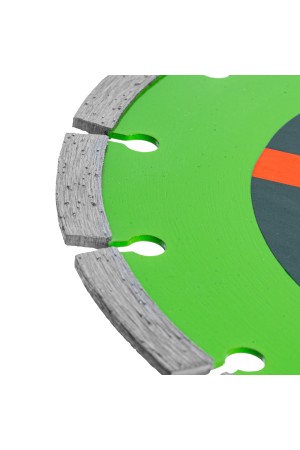 Диск алмазный, отрезной сегментный, 180 х 22.2 мм, сухая резка Сибртех