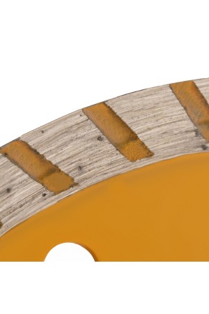 Диск алмазный, отрезной Turbo, 115 х 22.2 мм, сухая резка Denzel