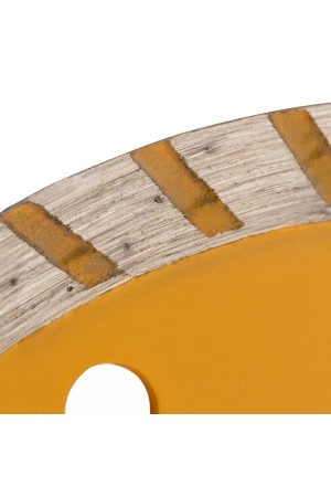 Диск алмазный, отрезной Turbo, 125 х 22.2 мм, сухая резка Denzel