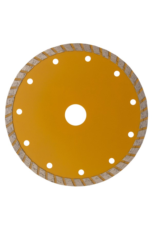 Диск алмазный, отрезной Turbo, 150 х 22.2 мм, сухая резка Denzel