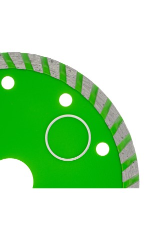 Диск алмазный, отрезной Turbo, 125 х 22.2 мм, сухая резка Сибртех