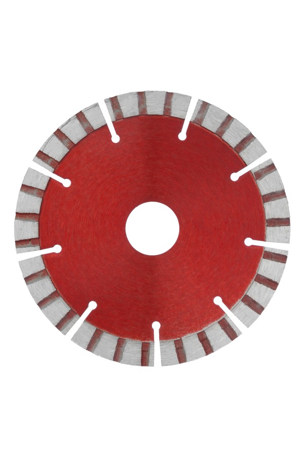 Диск алмазный, отрезной Турбо-сегментный, 115 х 22.2 мм, сухая резка Matrix Professional