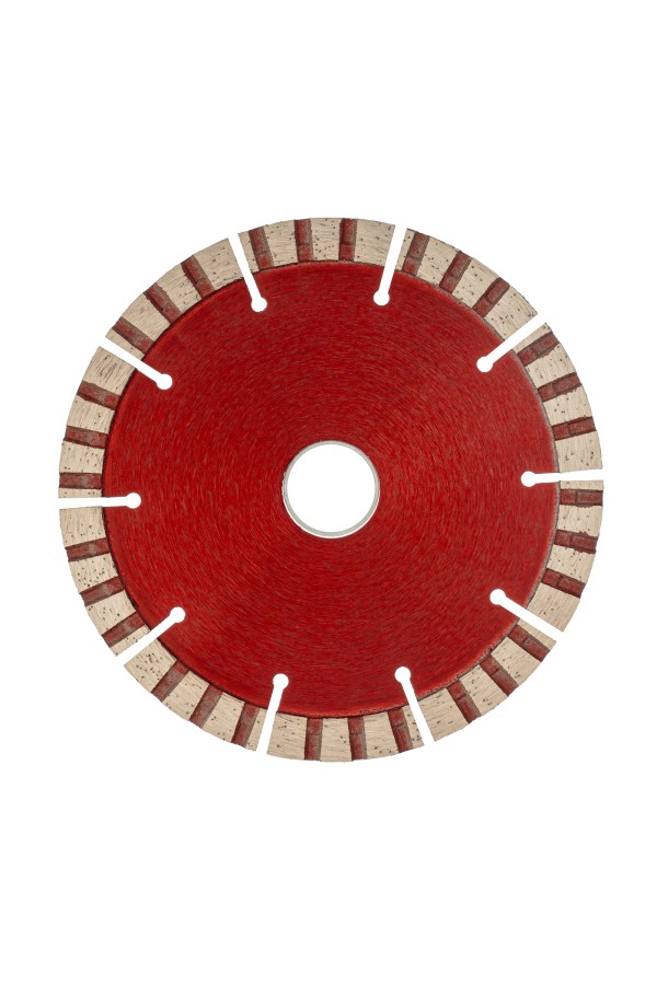 Диск алмазный, отрезной Турбо-сегментный, 125 х 22.2 мм, сухая резка Matrix Professional