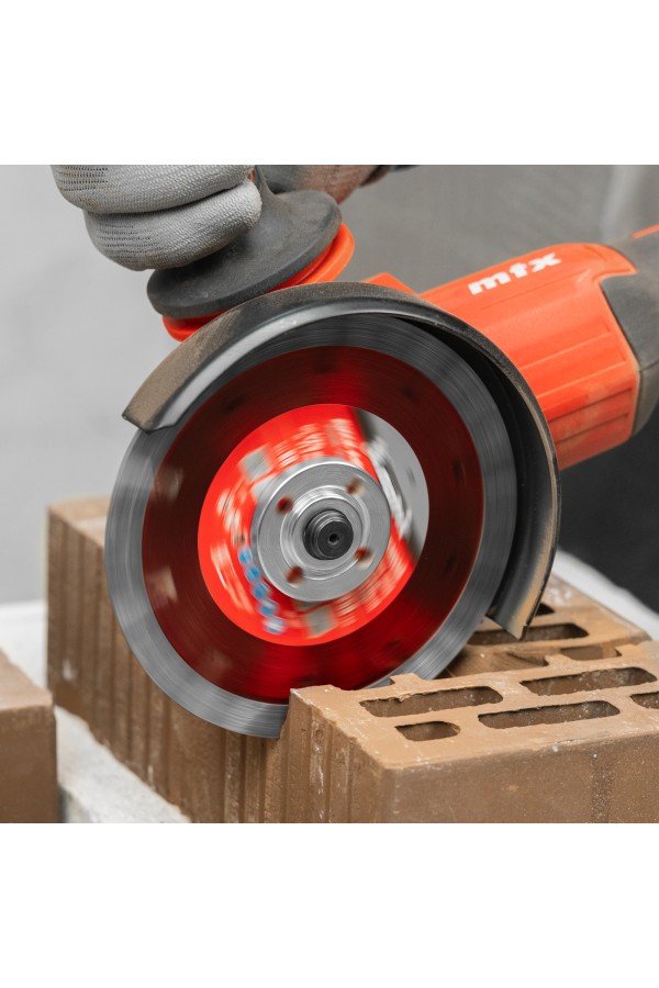 Диск алмазный, отрезной Турбо-сегментный, 125 х 22.2 мм, сухая резка Matrix Professional