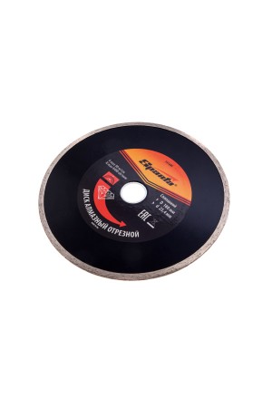 Диск алмазный, отрезной сплошной, 180 х 25.4 мм, мокрая резка Sparta