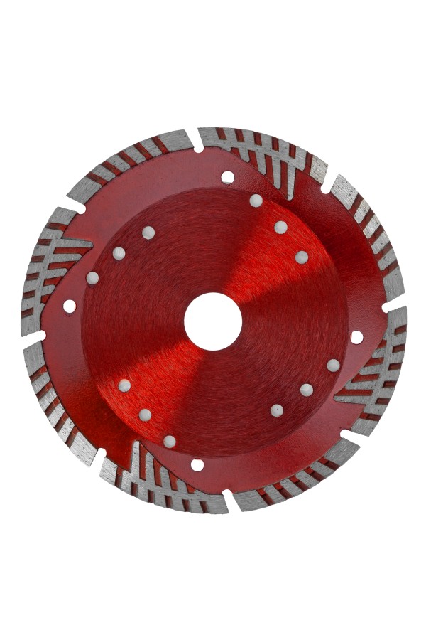 Диск алмазный, отрезной сегментный с защитными сект, 150 х 22.2 мм, сухая резка Matrix Professional