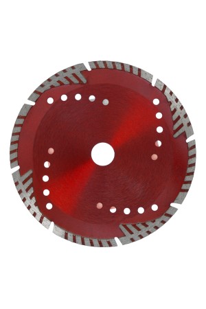 Диск алмазный, отрезной сегментный с защитными сект, 180 х 22.2 мм, сухая резка Matrix Professional