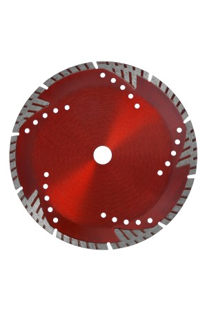 Диск алмазный, отрезной сегментный с защитными сект, 230 х 22.2 мм, сухая резка Matrix Professional