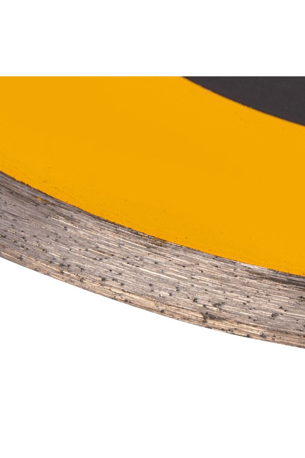 Диск алмазный сплошной, супертонкий, 180 х 25,4 мм, горячее прессование, мокрое резание Denzel