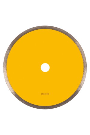 Диск алмазный сплошной, супертонкий, 250 х 25,4 мм, горячее прессование, мокрое резание// Denzel