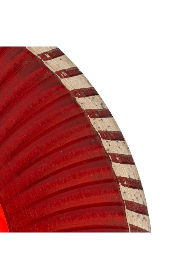 Диск алмазный, отрезной Turbo, 200 х 22.2 мм, сухая резка Matrix Professional