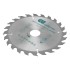 Пильный диск по дереву, 200 х 32 мм, 24 зуба, кольцо 30/32 Сибртех