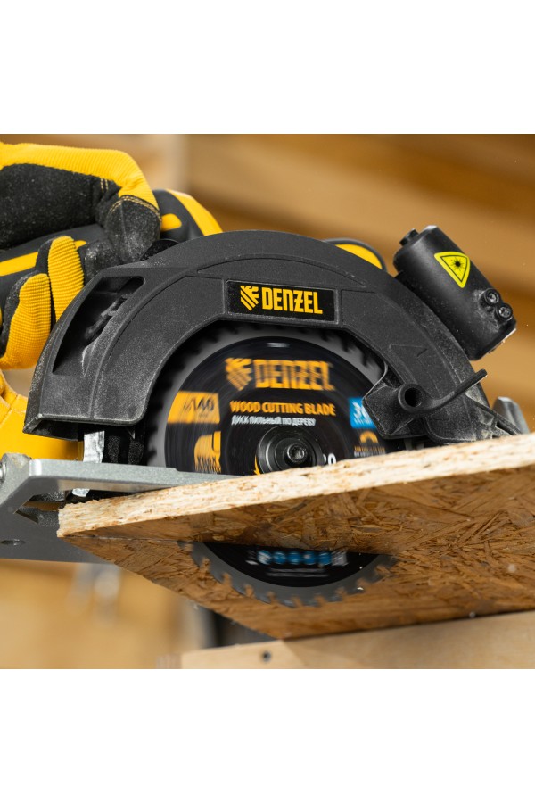 Пильный диск по дереву ф140 х 20 мм, 36 зубов Denzel