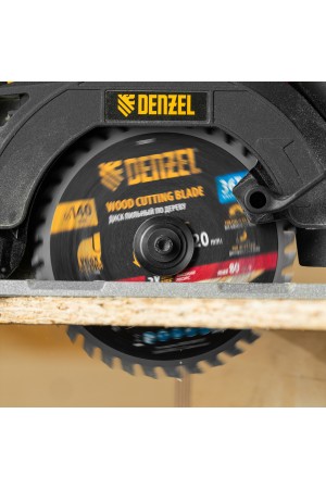 Пильный диск по дереву ф140 х 20 мм, 36 зубов Denzel