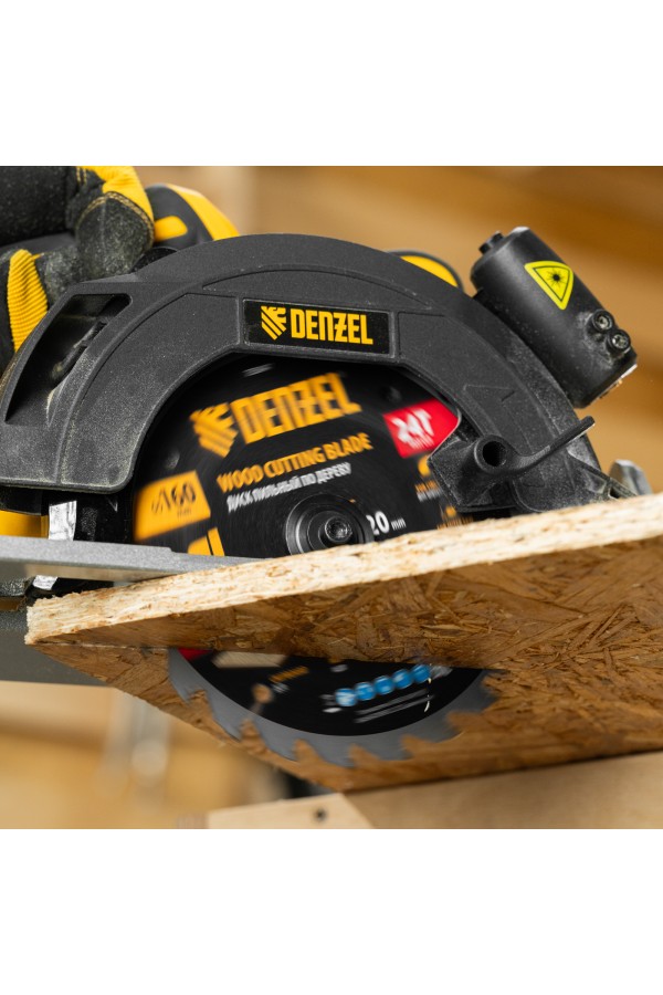 Пильный диск по дереву ф160 х 20 мм, 24 зубьев Denzel