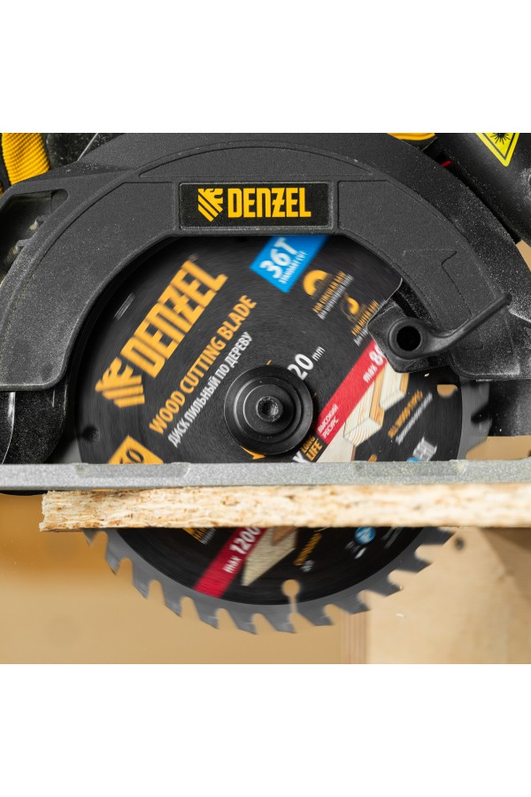 Пильный диск по дереву ф160 х 20 мм, 36 зубьев Denzel