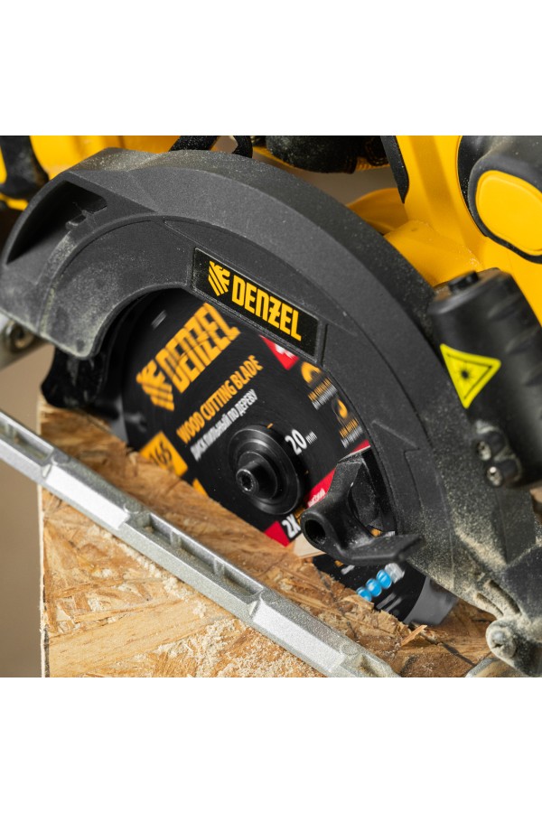 Пильный диск по дереву ф165 х 20 мм, 20 зубьев Denzel