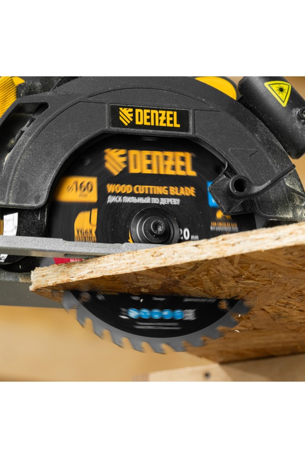 Пильный диск по дереву ф165 х 20 мм, 36 зубьев Denzel