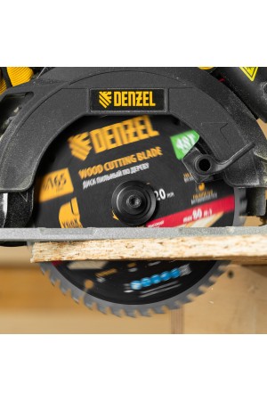Пильный диск по дереву ф165 х 20 мм, 48 зубьев Denzel