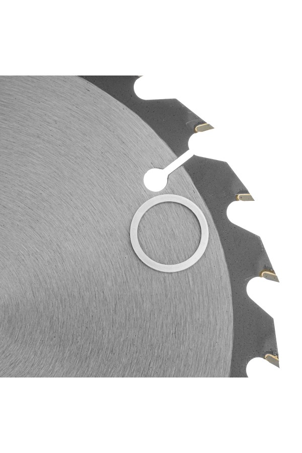 Пильный диск по дереву ф165 х 20 мм, 24 зубьев, тонкий Denzel