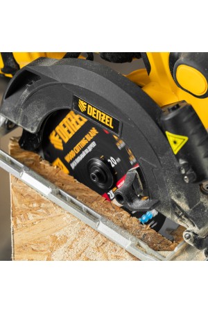 Пильный диск по дереву ф185х 20 мм, 24 зубьев Denzel