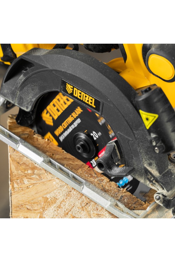 Пильный диск по дереву ф185х 20 мм, 24 зубьев Denzel