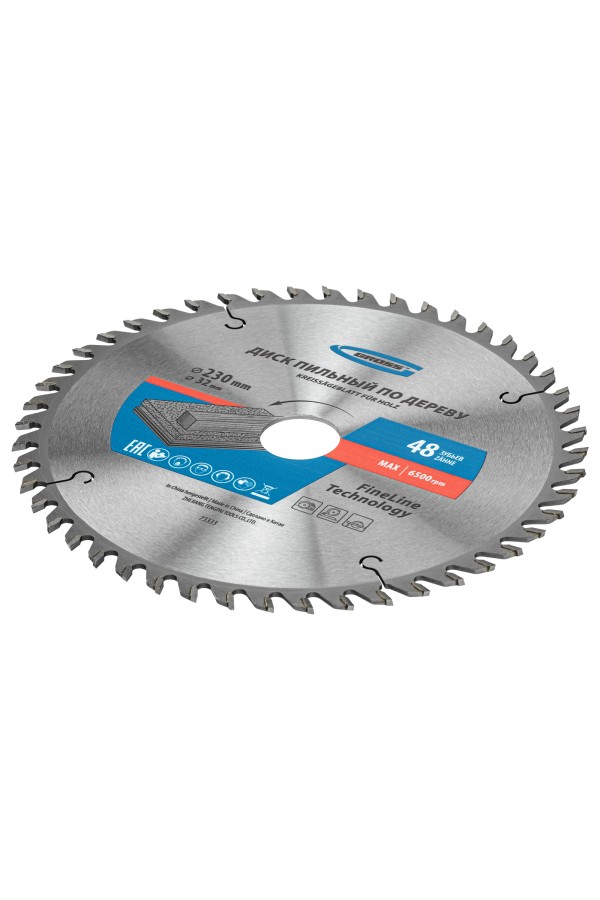 Пильный диск по дереву 230 x 32/30 x 48Т Gross