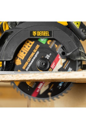 Пильный диск по дереву ф185 х 20 мм, 48 зубьев, тонкий Denzel