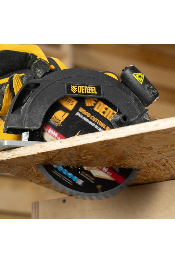 Пильный диск по дереву ф185 х 20 мм, 48 зубьев, тонкий Denzel