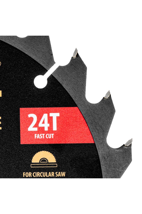 Пильный диск по дереву ф200 х 30 мм, 24 зубьев Denzel