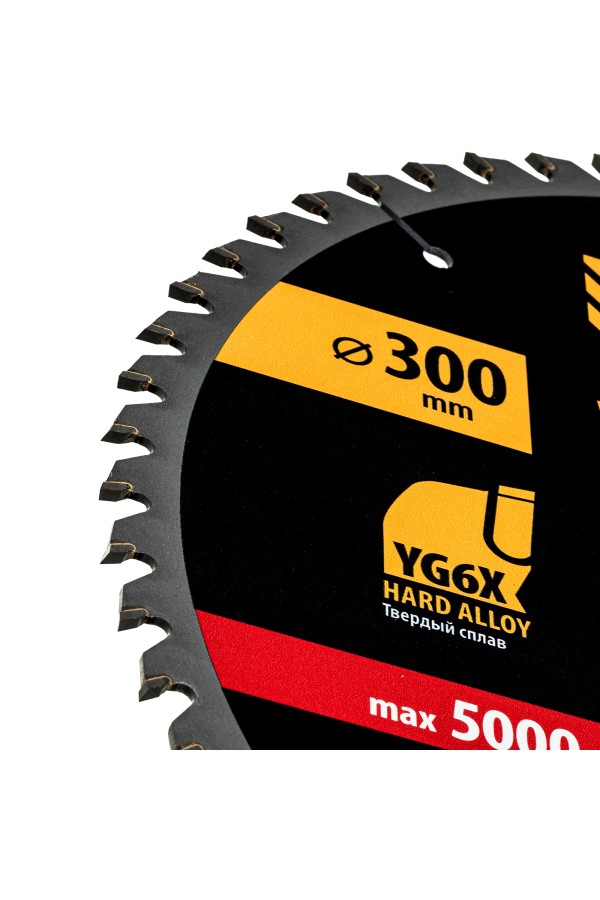 Пильный диск по дереву ф300 х 30 мм, 60 зубьев Denzel
