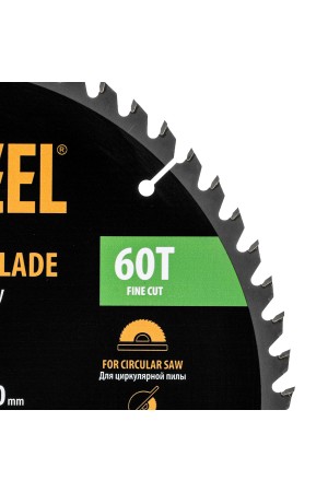 Пильный диск по дереву ф300 х 30 мм, 60 зубьев Denzel