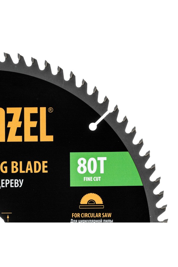 Пильный диск по дереву ф305 х 32 мм, 80 зубьев Denzel