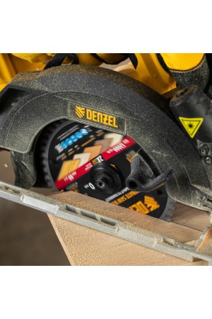 Пильный диск по ламинату ф140 х 20 мм, 48 зубьев Denzel