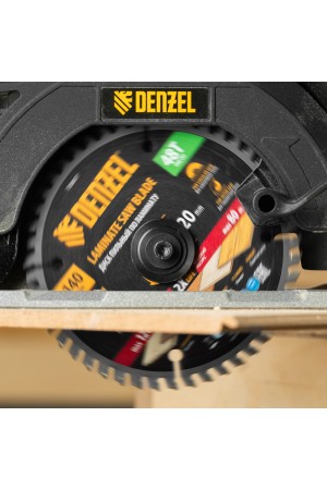Пильный диск по ламинату ф140 х 20 мм, 48 зубьев Denzel