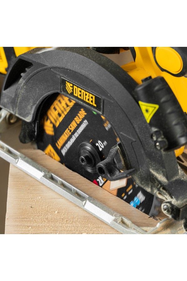 Пильный диск по ламинату ф185 х 20 мм, 48 зубьев Denzel