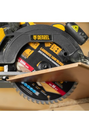 Пильный диск по ламинату ф185 х 20 мм, 48 зубьев Denzel