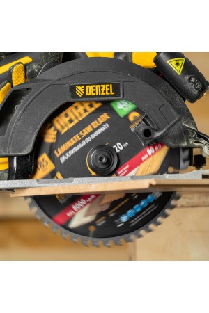 Пильный диск по ламинату ф185 х 20 мм, 48 зубьев Denzel