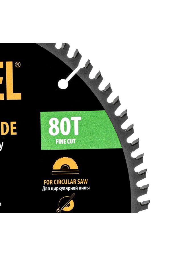 Пильный диск по ламинату ф300 х 30 мм, 80 зубьев Denzel