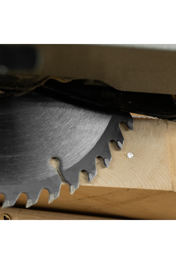 Пильный диск по дереву с гвоздями, ф165 х 20 мм, 40 зубов Denzel