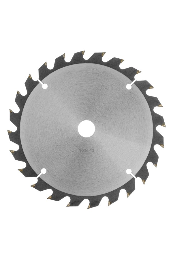 Пильный диск по дереву с гвоздями, ф185 х 20 мм, 24 зубов Denzel