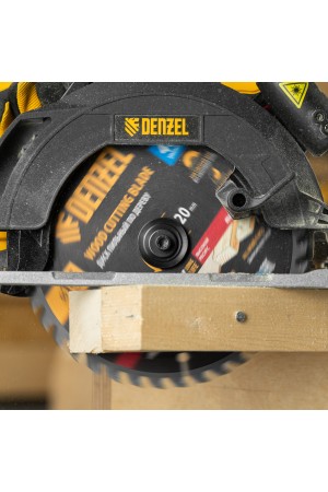 Пильный диск по дереву с гвоздями, ф185 х 20 мм, 40 зубов Denzel