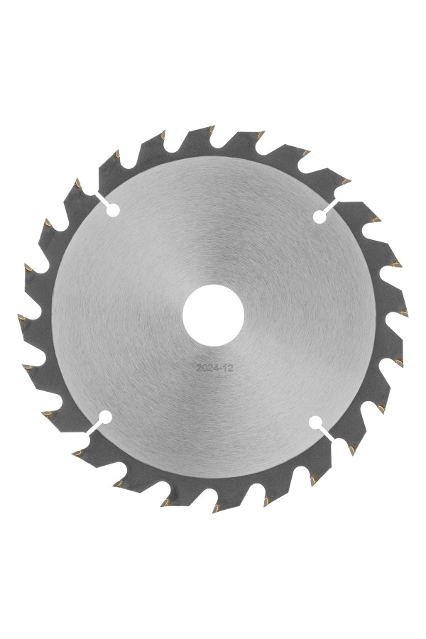 Пильный диск по дереву с гвоздями, ф190 х 30 мм, 24 зубов Denzel